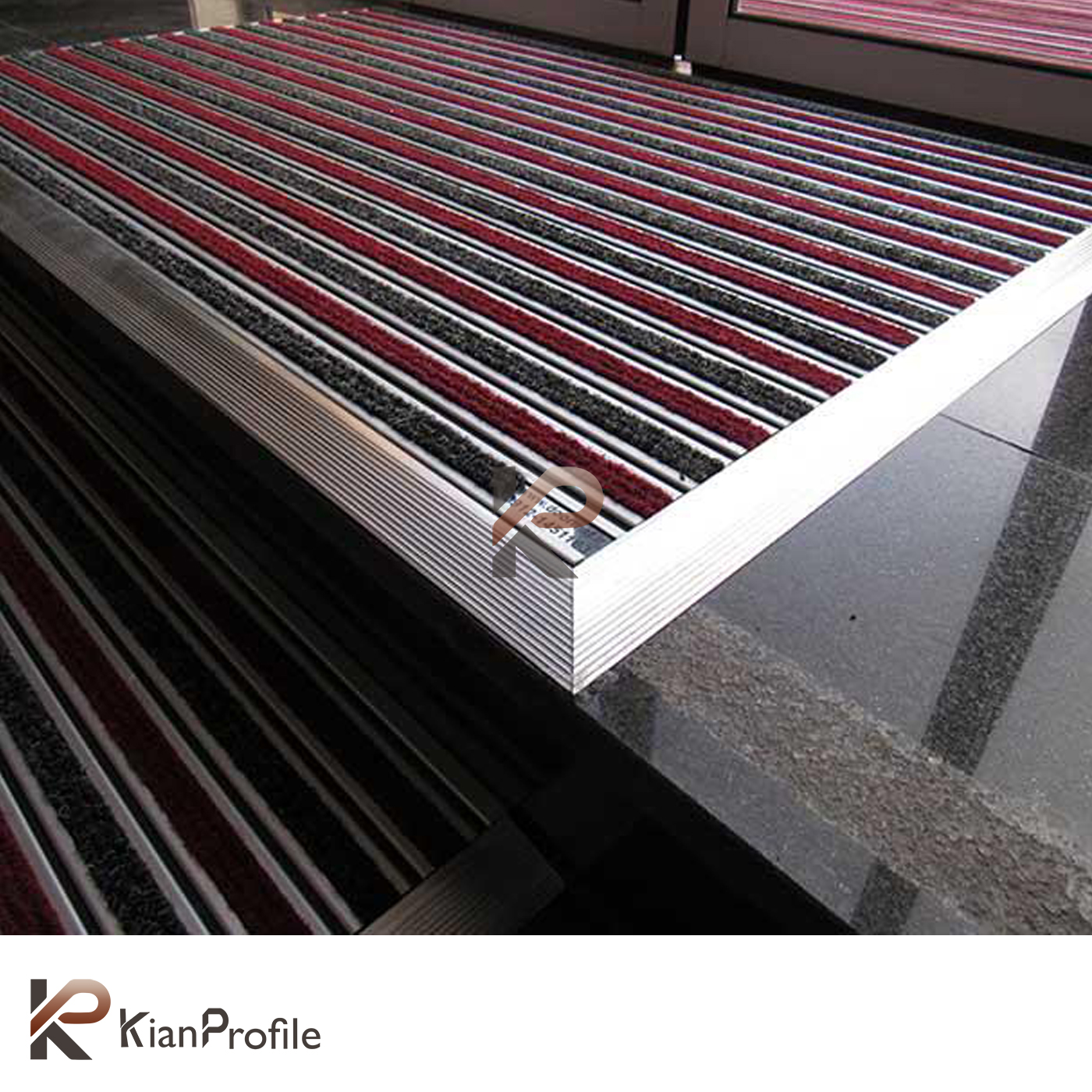 پادری آلومینیومی یک سانتی کد D100 با رویه موکت