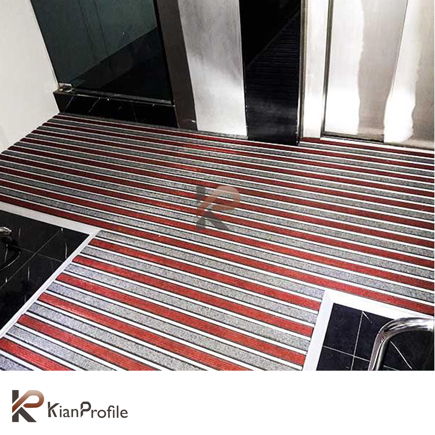 پادری آلومینیومی یک سانتی کد D250 با رویه موکت