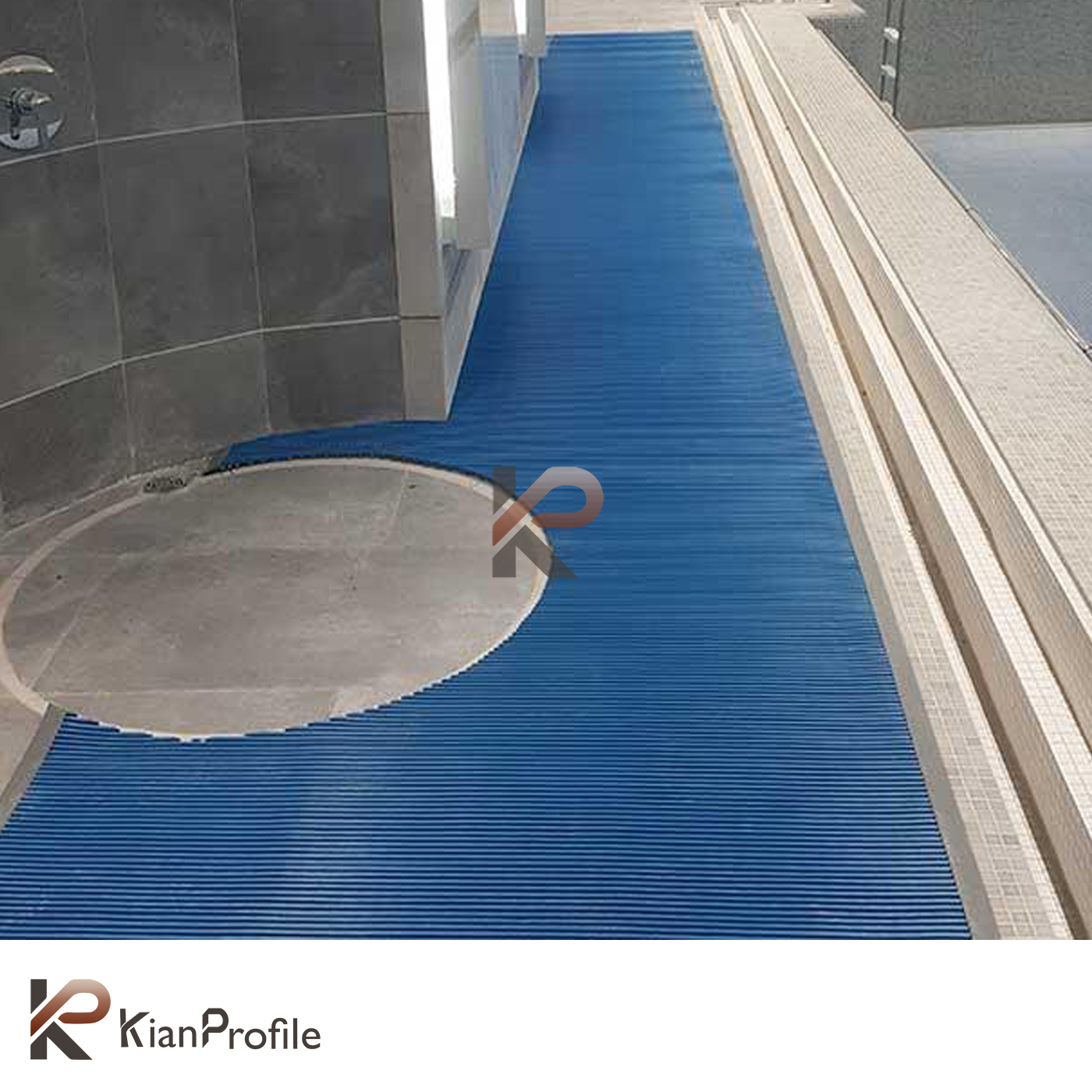 پادری پی وی سی استخری ضد لغزش کد D700