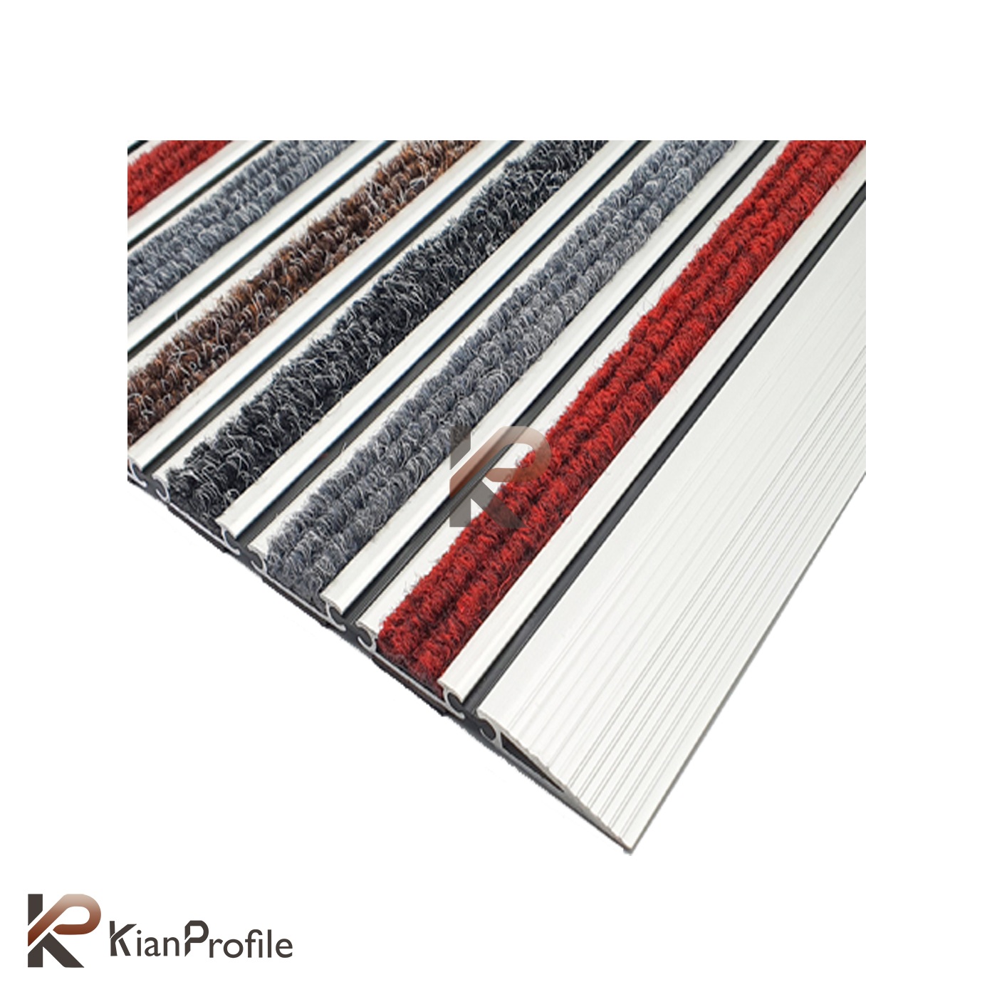 پادری آلومینیومی یک سانتی کد D100 با رویه موکت