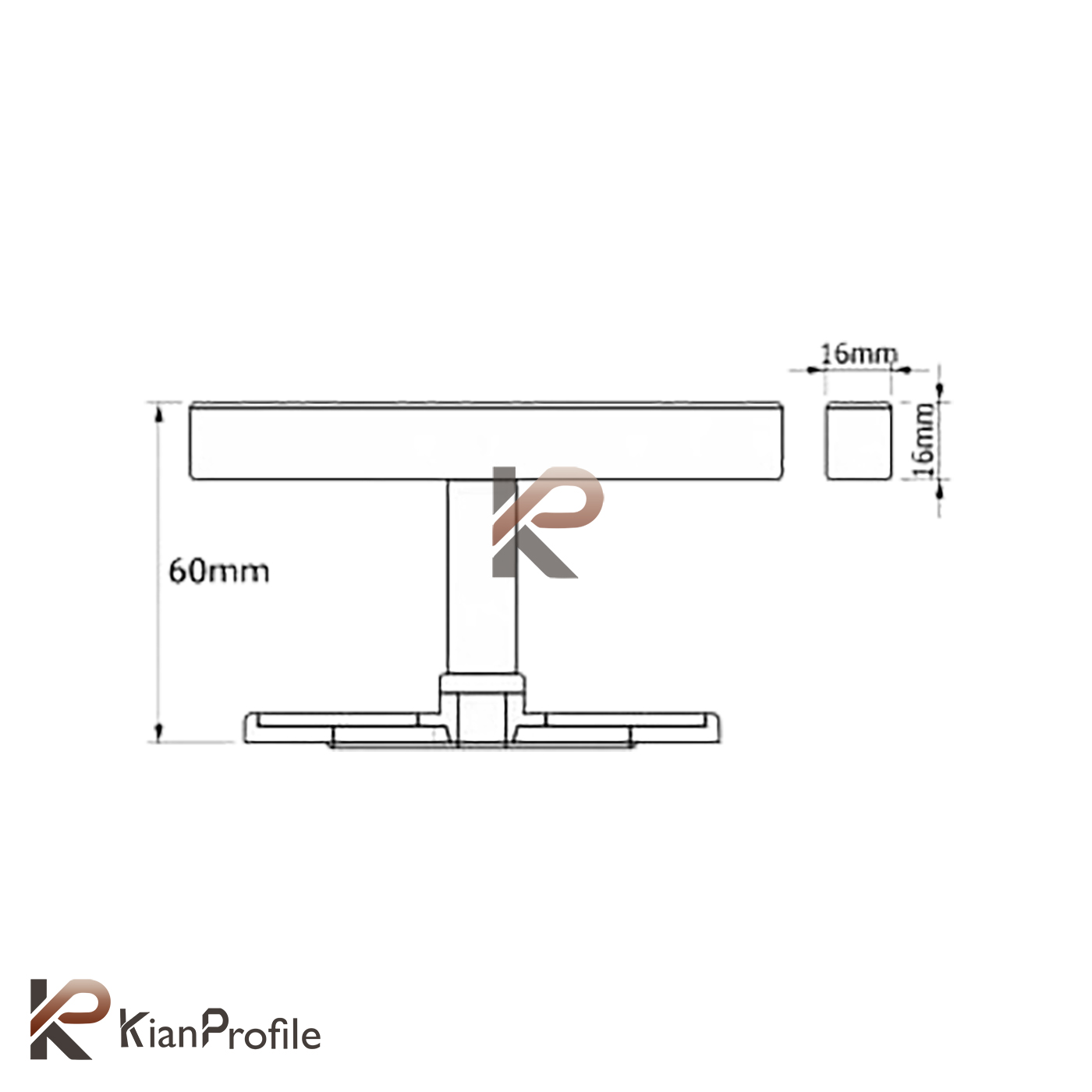 پایه دوربین مگنتی کد Mcam-5v