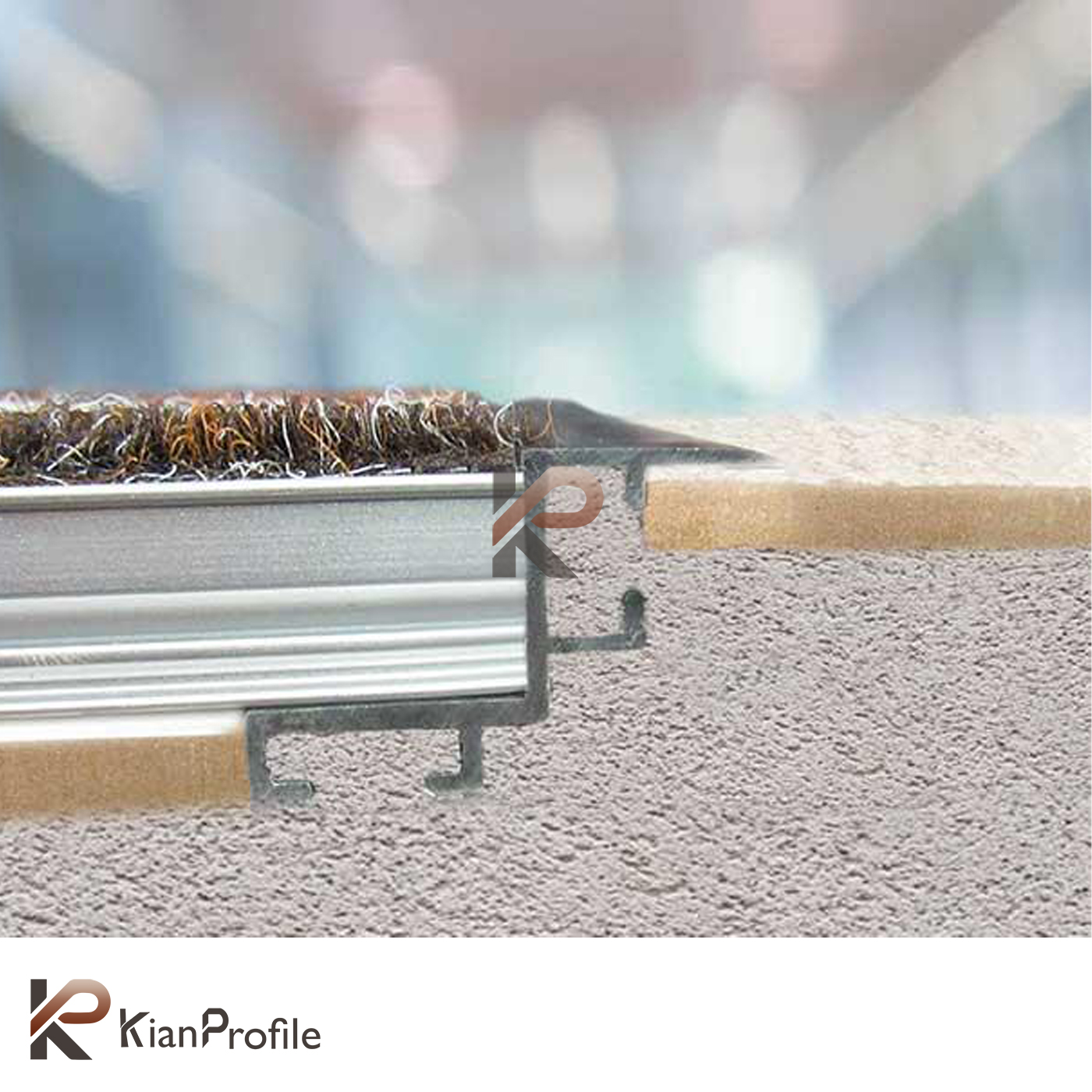 پروفیل آلومینیومی Z کد A7 نقره ای