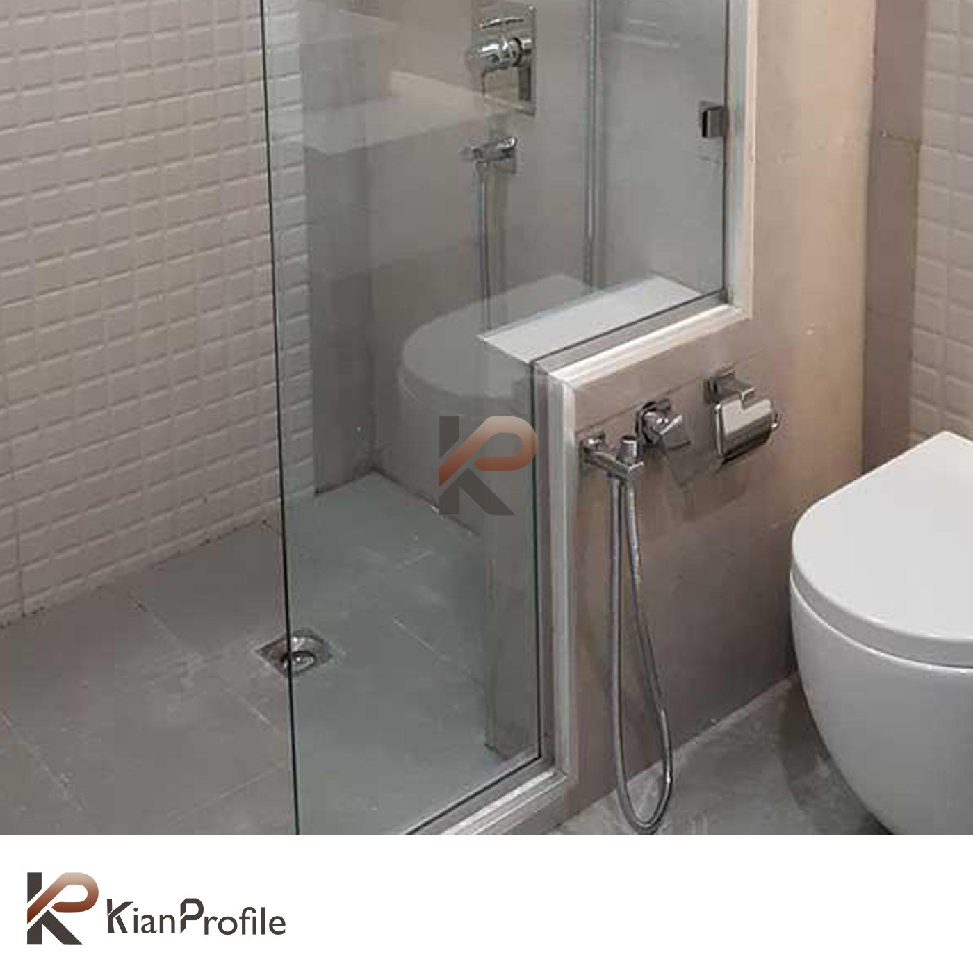 پروفیل آلومینیومی نبشی 2 سانتی کد A11 نقره ای