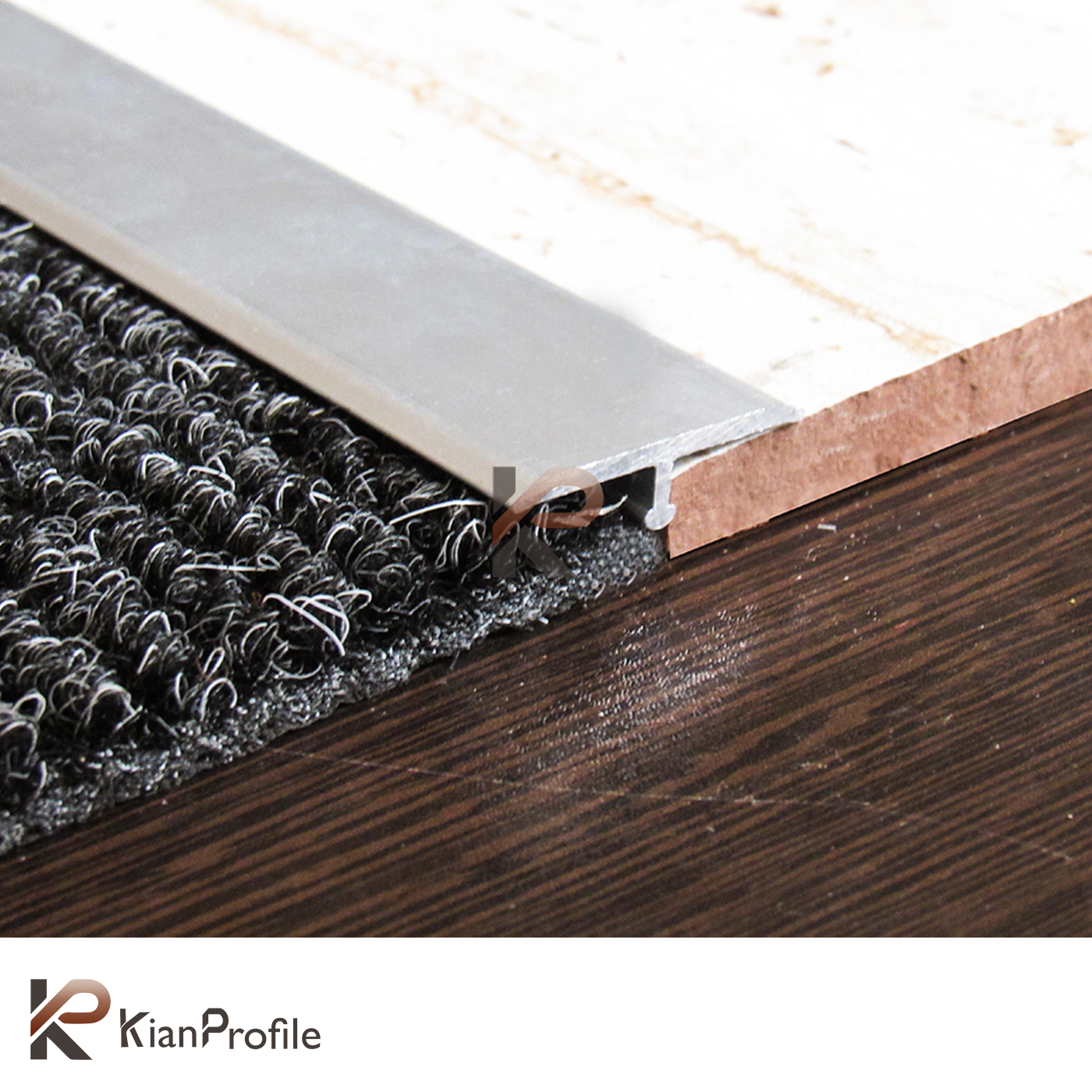 پروفیل آلومینیومی سپری 3 سانتی کد A21 نقره ای