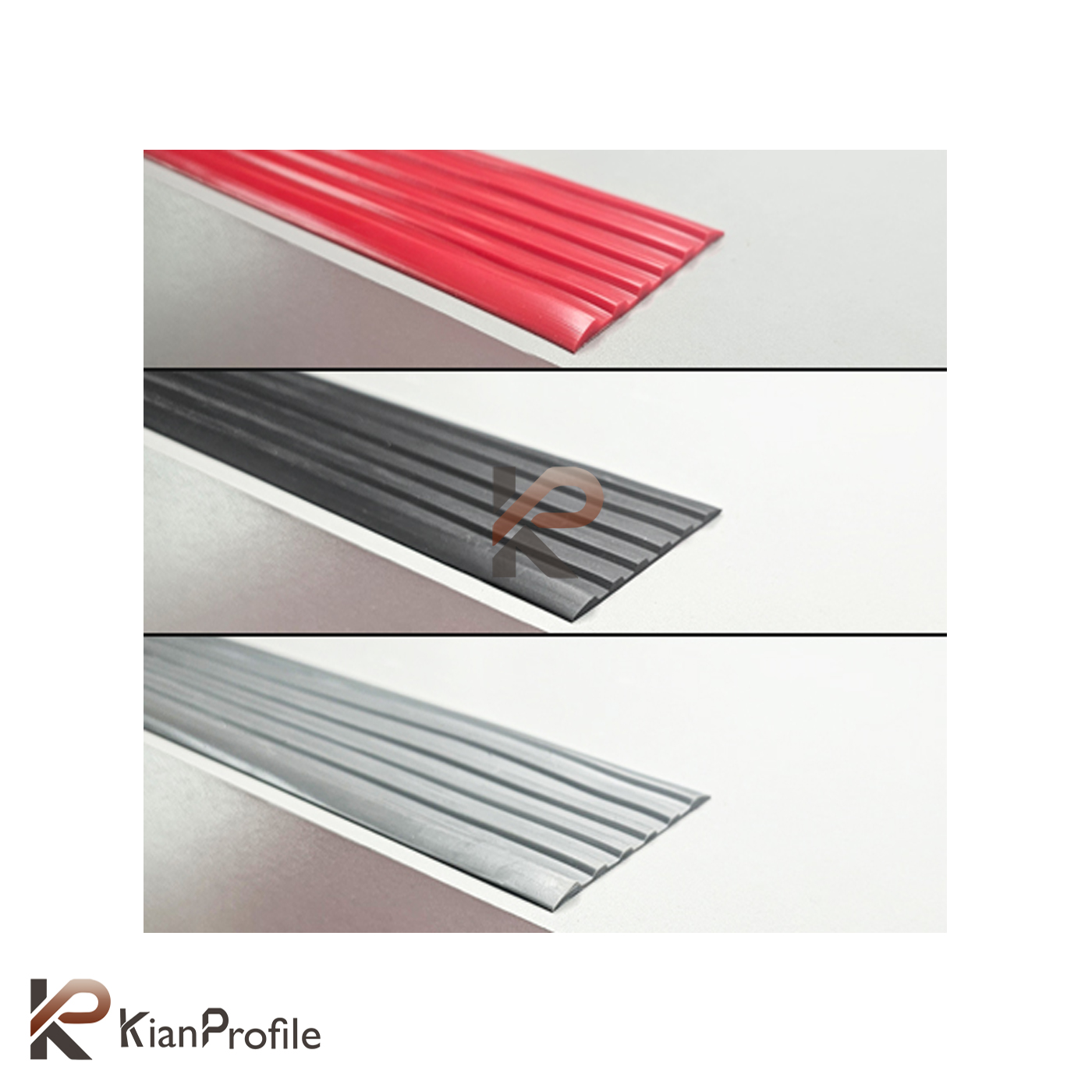 ترمز پله پی وی سی 6 سانتی پشت چسبدار کد T8