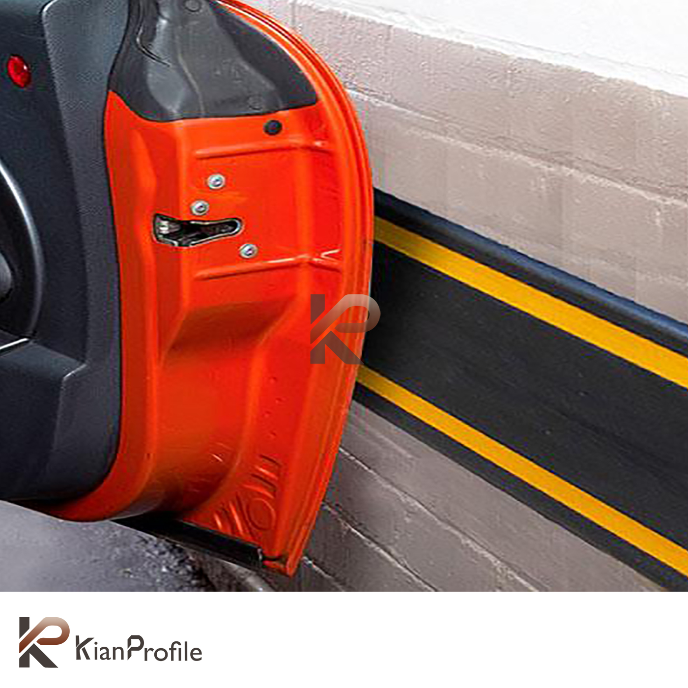 محافظ دیوار لاستیکی 15 سانتی کد G4