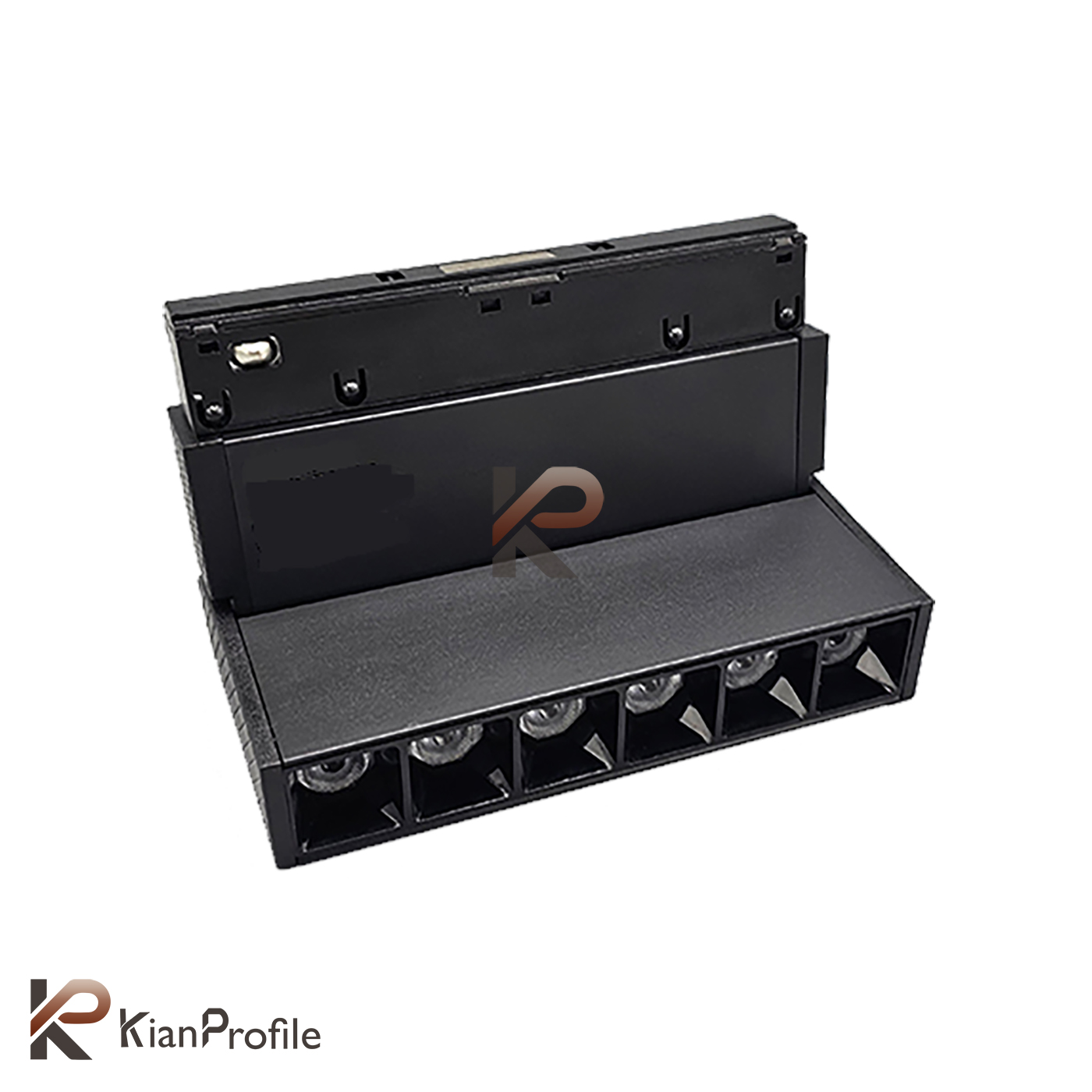 چراغ مگنتی لنزدار کتابی 6 وات کد MZB6-4000K