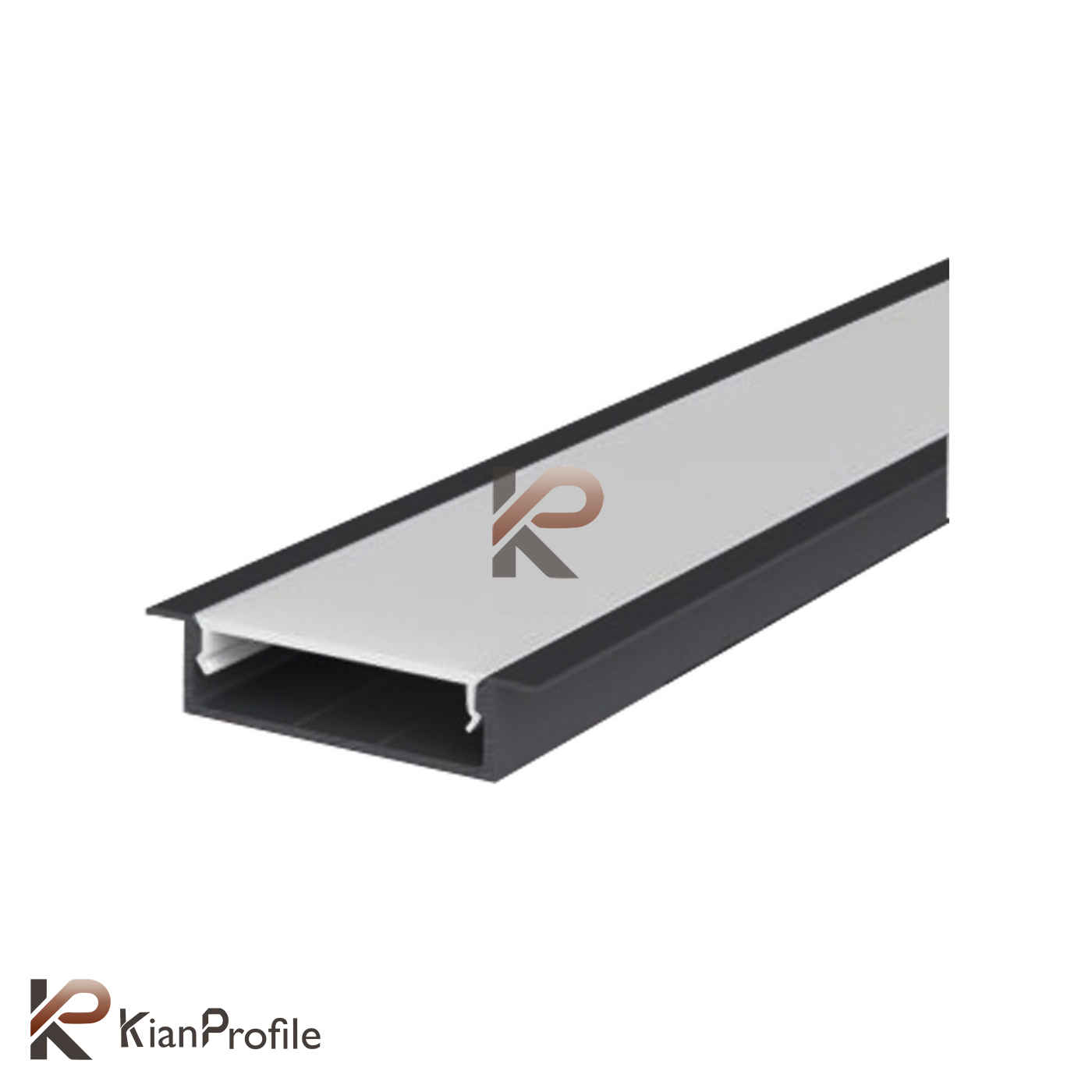 نور خطی 4/5 سانتی کناف کد LK4B مشکی