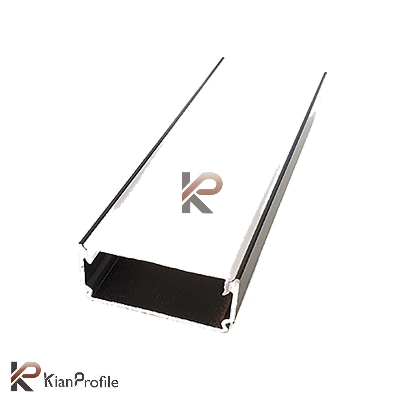 نور خطی 4/5 سانتی بدون لبه کد L4522 مشکی