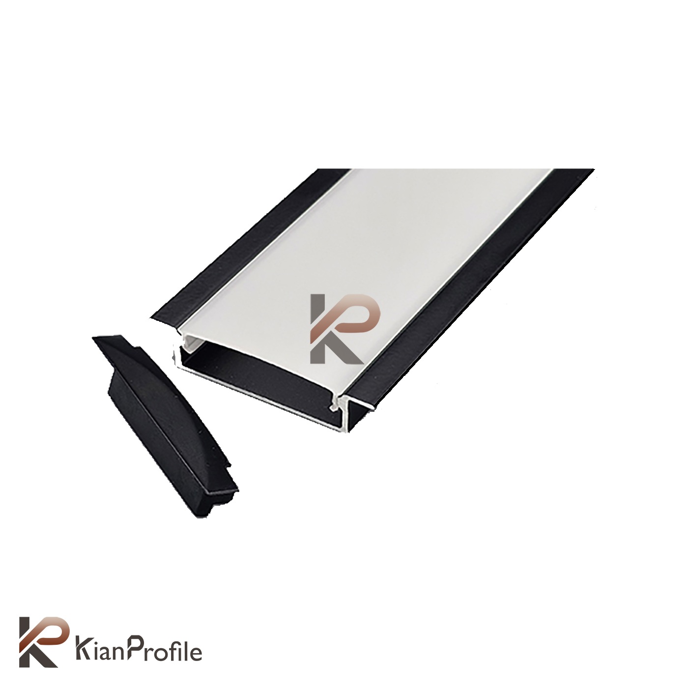 نور خطی 4/5 سانتی کناف کد LK4B مشکی