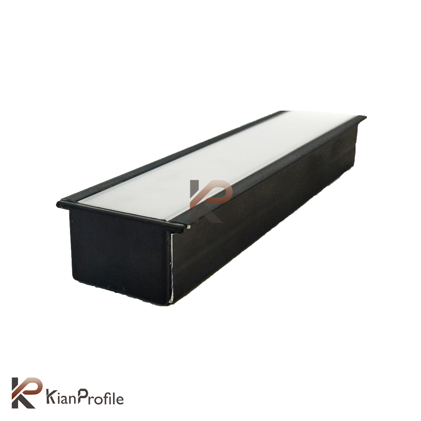 درپوش کناری نور خطی کد EL30B مشکی