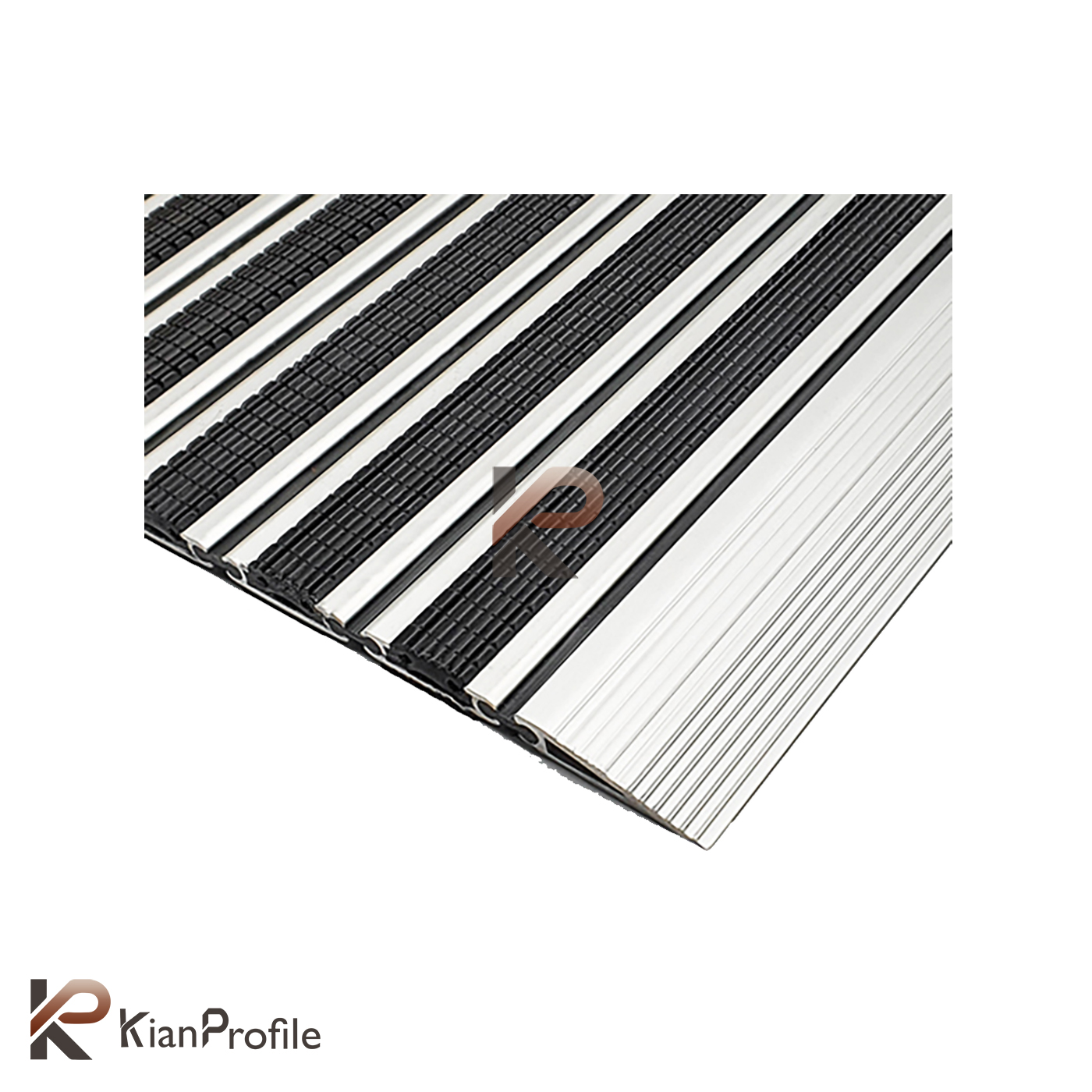 پادری آلومینیومی یک سانتی کد D100-R با رویه لاستیک SBR