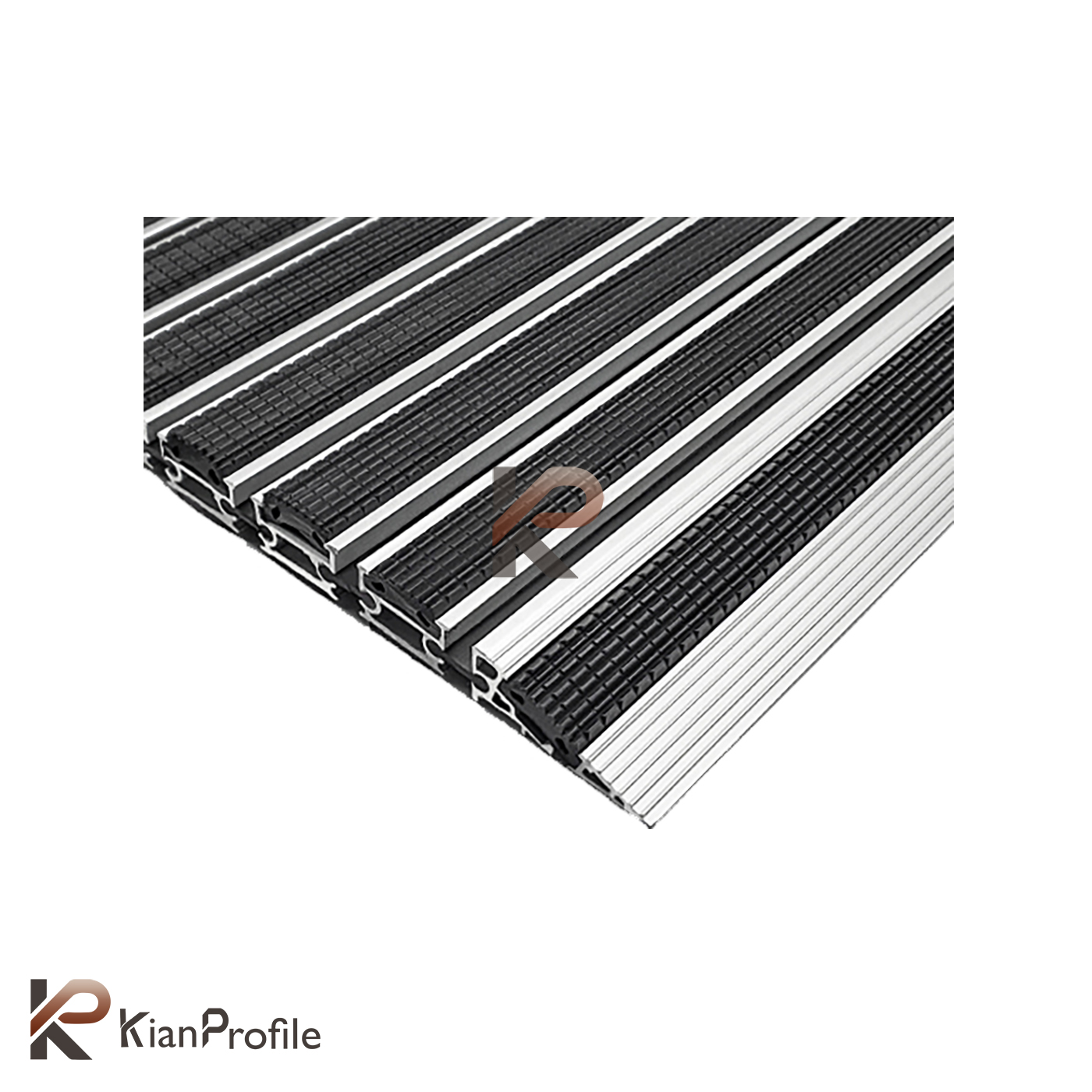 پادری آلومینیومی دو سانتی کد D300-R با رویه لاستیک SBR