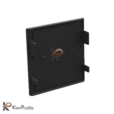 درپوش کناری نور خطی کد EL58B مشکی
